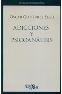 Papel ADICCIONES Y PSICOANALISIS (TEORIA PSICOANALITICA)