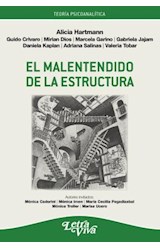 Papel MALENTENDIDO DE LA ESTRUCTURA (COLECCION TEORIA PSICOANALITICA)