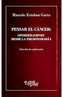 Papel PENSAR EL CANCER CONSIDERACIONES DESDE LA PSICOONCOLOGIA (SELECCION DE CONFERENCIAS) (RUSTICA)