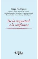 Papel DE LA INQUIETUD A LA CONFIANZA (RUSTICA)