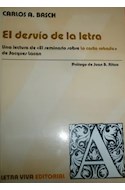 Papel DESVIO DE LA LETRA (SEGUNDA EDICION AUMENTADA Y CORREGIDA)
