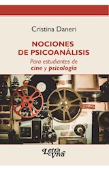 Papel NOCIONES DE PSICOANALISIS PARA ESTUDIANTES DE CINE Y PSICOLOGIA
