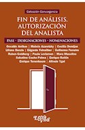 Papel FIN DE ANALISIS AUTORIZACION DEL ANALISTA (COLECCION CONVERGENCIA)