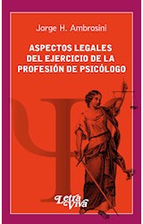Papel ASPECTOS LEGALES DEL EJERCICIO DE LA PROFESION DEL PSICOLOGO