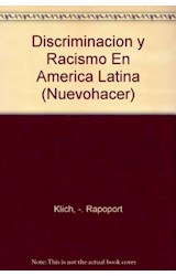 Papel DISCRIMINACION Y RACISMO EN AMERICA LATINA