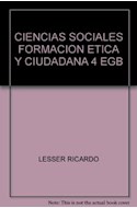 Papel CIENCIAS SOCIALES 4 AIQUE EGB FORMACION ETICA Y CIUDADA