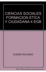 Papel CIENCIAS SOCIALES 4 AIQUE EGB FORMACION ETICA Y CIUDADA