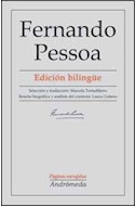 Papel FERNANDO PESSOA PAGINAS ESCOGIDAS [EDICION BILINGUE]