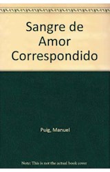 Papel SANGRE DE AMOR CORRESPONDIDO (BIBLIOTECA BREVE)