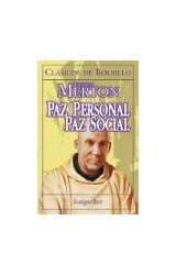 Papel PAZ PERSONAL PAZ SOCIAL (COLECCION CLASICOS DE BOLSILLO )