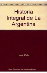 Papel HISTORIA INTEGRAL DE LA ARGENTINA 9 CONSERVADORES Y PER