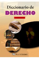 Papel DICCIONARIO DE DERECHO (2 EDICION) (RUSTICO)
