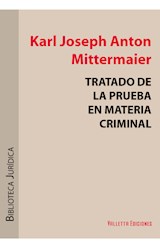 Papel TRATADO DE LA PRUEBA EN MATERIA CRIMINAL (RUSTICO)