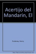 Papel ACERTIJO DEL MANDARIN Y OTRAS DIVERSIONES MATEMATICAS