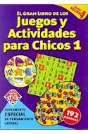 Papel GRAN LIBRO DE LOS JUEGOS Y ACTIVIDADES PARA CHICOS 1 (Z  ONA RECREO)