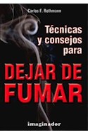 Papel TECNICAS Y CONSEJOS PARA DEJAR DE FUMAR