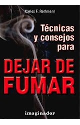Papel TECNICAS Y CONSEJOS PARA DEJAR DE FUMAR