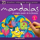 Papel MANDALAS EL MAGICO PODER DE LA FANTASIA (20 DISEÑOS INF  ANTILES PARA PINTAR)