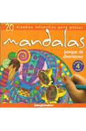 Papel MANDALAS PARQUE DE DIVERSIONES (20 DISEÑOS INFANTILES PARA PINTAR)