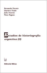 Papel ESTUDIOS DE HISTORIOGRAFIA ARGENTINA II