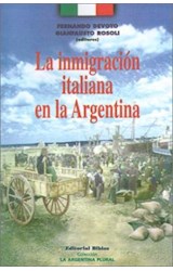 Papel INMIGRACION ITALIANA EN LA ARGENTINA
