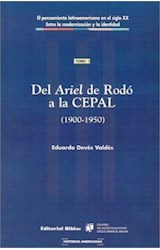 Papel DEL ARIEL DE RODO A LA CEPAL 1900 1950 PENSAMIENTO LATI