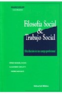 Papel FILOSOFIA SOCIAL Y TRABAJO SOCIAL ELUCIDACION DE UN CAM