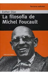 Papel FILOSOFIA DE MICHEL FOUCAULT  [4 EDICION] (FILOSOFIA)