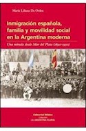 Papel INMIGRACION ESPAÑOLA FAMILIA Y MOVILIDAD SOCIAL EN LA A