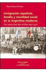 Papel INMIGRACION ESPAÑOLA FAMILIA Y MOVILIDAD SOCIAL EN LA A