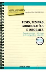 Papel TESIS TESINAS MONOGRAFIAS E INFORMES (COLECCION METODOLOGIAS)