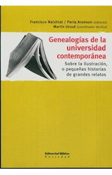 Papel GENEALOGIAS DE LA UNIVERSIDAD CONTEMPORANEA