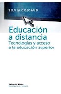 Papel EDUCACION A DISTANCIA TECNOLOGIAS Y ACCESO A LA EDUCACION SUPERIOR