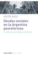 Papel DEUDAS SOCIALES EN LA ARGENTINA POSREFORMAS ALGO MAS QUE UNA POBREZA DE INGRESOS