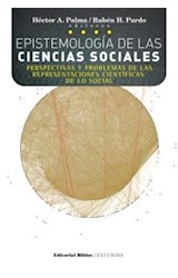 Papel EPISTEMOLOGIA DE LAS CIENCIAS SOCIALES PERSPECTIVAS Y PROBLEMAS DE LAS REPRESENTACIONES (ESTUDIOS)