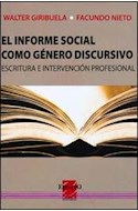 Papel INFORME SOCIAL COMO GENERO DISCURSIVO ESCRITURA E INTER  VENCION PROFESIONAL