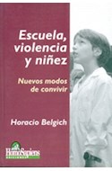 Papel ESCUELA VIOLENCIA Y NIÑEZ NUEVOS MODOS DE CONVIVIR