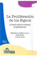 Papel PROLIFERACION DE LOS SIGNOS LA TEORIA SOCIAL EN TIEMPOS  DE GLOBALIZACION (ESTUDIOS SOCIALES)