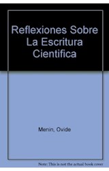 Papel REFLEXIONES ACERCA DE LA ESCRITURA CIENTIFICA INVESTIGA  CIONES PROYECTOS TESIS TESINAS Y MO