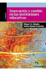 Papel INNOVACION Y CAMBIO EN LAS INSTITUCIONES EDUCATIVAS (EDUCACION)