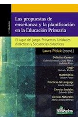 Papel PROPUESTAS DE ENSEÑANZA Y LA PLANIFICACION EN LA EDUCACION PRIMARIA (COLECCION EDUCACION)