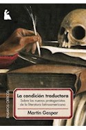 Papel CONDICION TRADUCTORA SOBRE LOS NUEVOS PROTAGONISTAS DE  LA LITERATURA LATINOAMERICANA (ENSA