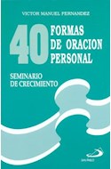 Papel 40 FORMAS DE ORACION PERSONAL SEMINARIO DE CRECIMIENTOG