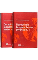 Papel DERECHO DE LAS PATENTES DE INVENCION [2 TOMOS] (RUSTICO)