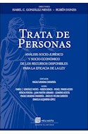 Papel TRATA DE PERSONAS ANALISIS SOCIO-JURIDICO Y SOCIO-ECONOMICO DE LOS RECURSOS DISPONIBLES PARA LA EFIC