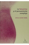 Papel LO FEMENINO Y EL PENSAMIENTO COMPLEJO