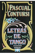 Papel LETRAS DE TANGO (PASCUAL CONTURSI) (BOLSILLO)