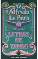Papel LETRAS DE TANGO (LE PERA ALFREDO) (BOLSILLO)