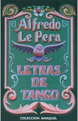 Papel LETRAS DE TANGO (LE PERA ALFREDO) (BOLSILLO)