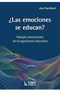 Papel EMOCIONES SE EDUCAN PAISAJES EMOCIONALES DE LA EXPERIENCIA EDUCATIVA